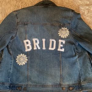 Bride Custom Denim Jacket